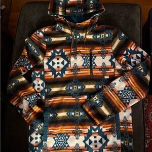 Dravus Colorful Southwestern Patterned Women's Hoodie